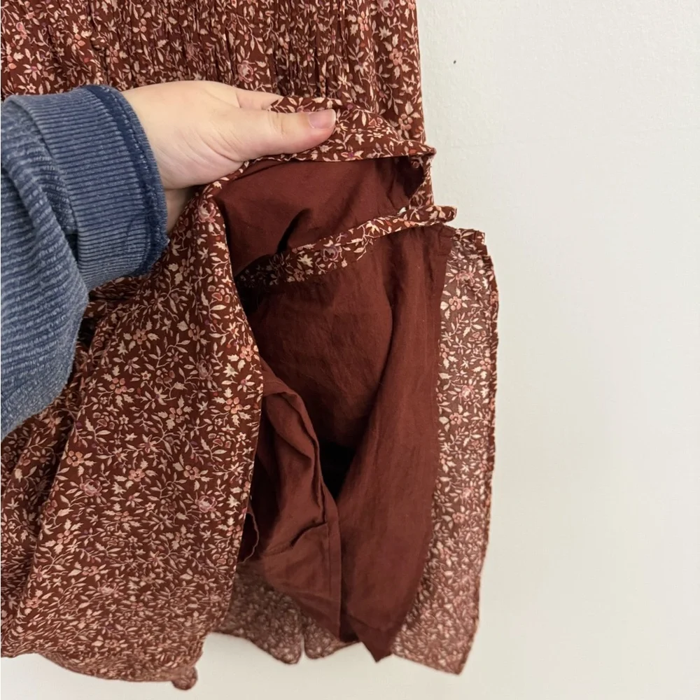 Madewell Pintuck Florentine Floral Mini Dress - Picture 10 of 11